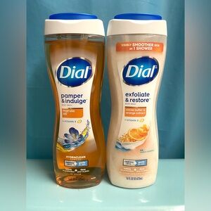 Dial Body Wash 16 fl oz (2 Pack ~ Marula Oil and Cocoa Butter & Orange Extract)